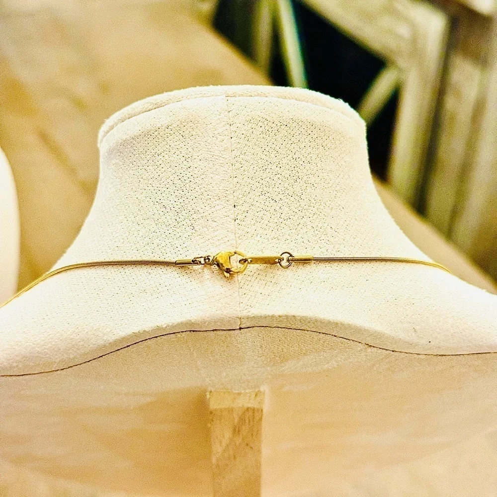 Elegant 24k Gold Gilded‎ Branch Necklace by PH Design Jewelry